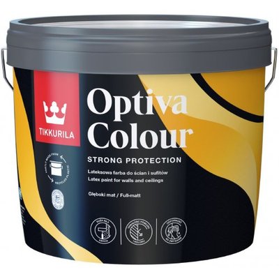Краска Tikkurila Optiva Colour, 0,9 л, База А 4591 фото