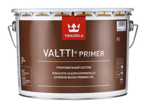 Грунтовочный состав Tikkurila Valtti Primer, 0,9 л, бесцветный 68570 фото