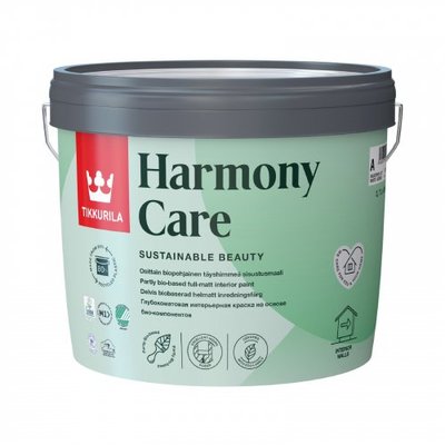 Краска Tikkurila Harmony Care, 0,9 л, База А 710012 фото