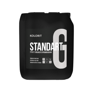 Kolorit Standart G - грунт глубокого проникновения на акрилатной основе.